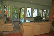 The Log Cabin Living Room